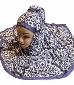 Justkartit Women'S Party Wear Jersey Stretchable Material Printed Hijab Scarf Dupatta
