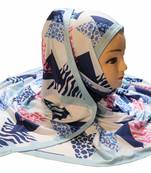 Justkartit Women'S Daily Wear Jersey Stretchable Material Printed Hijab Scarf Dupatta