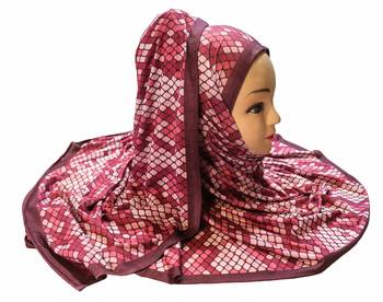 Justkartit Women'S Occasion Wear Jersey Stretchable Printed Hijab Scarf Dupatta 1