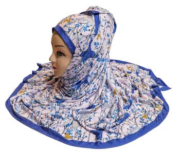 Justkartit Jersey Stretchable Material Occasion Wear Printed Hijab Scarf Dupatta 1