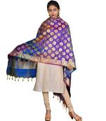 Multicolored Banarasi Silk Dupatta