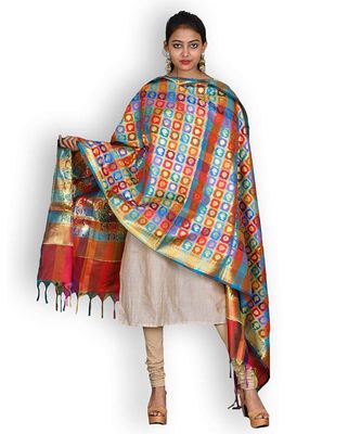 Banarasi Dupatta Multicolor