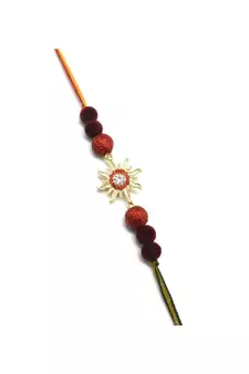 Multicolor Jewellery Designer Fancy Stylish Beautiful Rakhi For Brother