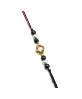 Multicolor Jewellery Designer Fancy Stylish Beautiful Rakhi For Brother 1