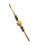 Multicolor Jewellery Designer Fancy Stylish Beautiful Rakhi For Brother