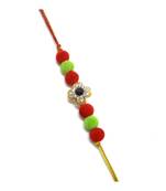 Multicolor Jewellery Designer Fancy Stylish Beautiful Rakhi For Brother