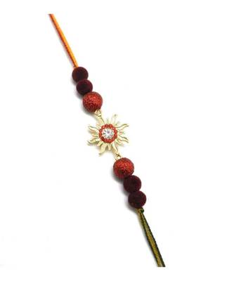 Multicolor Jewellery Designer Fancy Stylish Beautiful Combo (Set Of 2) Rakhi For Brother 2