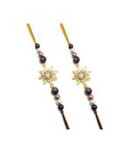 Multicolor Jewellery Designer Fancy Stylish Beautiful Combo (Set Of 2) Rakhi For Brother