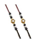 Multicolor Jewellery Designer Fancy Stylish Beautiful Combo (Set Of 2) Rakhi For Brother