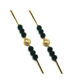 Multicolor Jewellery Designer Fancy Stylish Beautiful Combo (Set Of 2) Rakhi For Brother