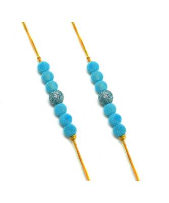 Multicolor Jewellery Designer Fancy Stylish Beautiful Combo (Set Of 2) Rakhi For Brother 1