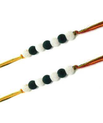 Multicolor Jewellery Designer Fancy Stylish Beautiful Combo (Set Of 2) Rakhi For Brother 2