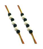Multicolor Jewellery Designer Fancy Stylish Beautiful Combo (Set Of 2) Rakhi For Brother