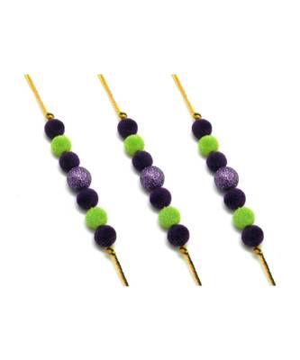 Multicolor Jewellery Designer Fancy Stylish Beautiful Combo (Set Of 3) Rakhi For Brother 1