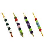 Multicolor Jewellery Designer Fancy Stylish Beautiful Combo (Set Of 4) Rakhi For Brother