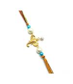 Multicolor Jewellery Designer Fancy Stylish Beautiful Rakhi For Brother