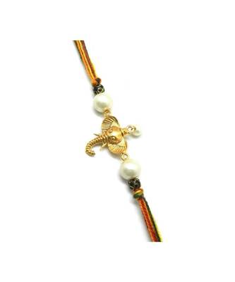 Multicolor Jewellery Designer Fancy Stylish Beautiful Rakhi For Brother 1