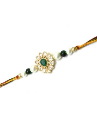 Multicolor Jewellery Designer Fancy Stylish Beautiful Rakhi For Brother 2
