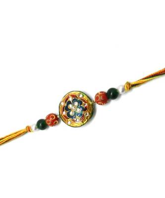 Multicolor Jewellery Designer Fancy Stylish Beautiful Rakhi For Brother 2