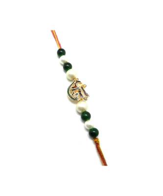 Multicolor Jewellery Designer Fancy Stylish Beautiful Rakhi For Brother 1