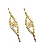 Multicolor Jewellery Designer Fancy Stylish Beautiful Combo (Set Of 2) Rakhi For Brother