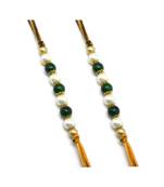 Multicolor Jewellery Designer Fancy Stylish Beautiful Combo (Set Of 2) Rakhi For Brother