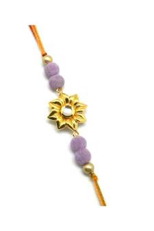 Multicolor Jewellery Designer Fancy Stylish Beautiful Rakhi For Brother