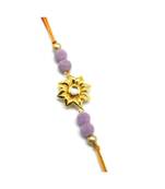 Multicolor Jewellery Designer Fancy Stylish Beautiful Rakhi For Brother