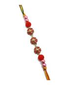 Multicolor Jewellery Designer Fancy Stylish Beautiful Rakhi For Brother