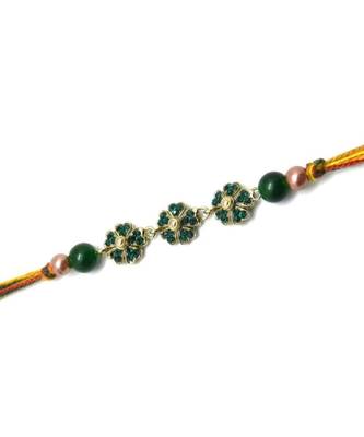 Multicolor Jewellery Designer Fancy Stylish Beautiful Rakhi For Brother 2