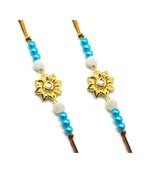 Multicolor Jewellery Designer Fancy Stylish Beautiful Combo (Set Of 2) Rakhi For Brother