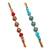 Multicolor Jewellery Designer Fancy Stylish Beautiful Combo (Set Of 2) Rakhi For Brother