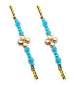 Multicolor Jewellery Designer Fancy Stylish Beautiful Combo (Set Of 2) Rakhi For Brother