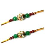 Multicolor Jewellery Designer Fancy Stylish Beautiful Combo (Set Of 2) Rakhi For Brother