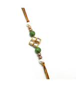 Multicolor Jewellery Designer Fancy Stylish Beautiful Rakhi For Brother