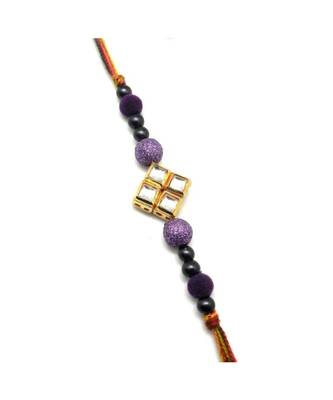 Multicolor Jewellery Designer Fancy Stylish Beautiful Rakhi For Brother 1