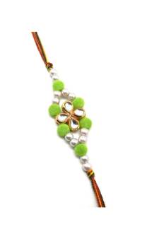 Multicolor Jewellery Designer Fancy Stylish Beautiful Rakhi For Brother