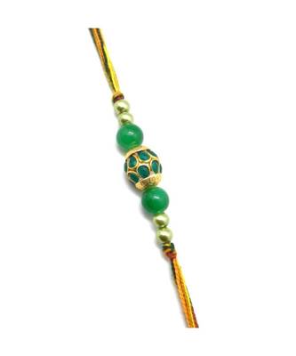 Multicolor Jewellery Designer Fancy Stylish Beautiful Rakhi For Brother 1