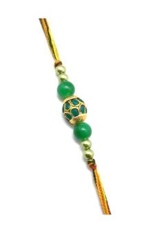 Multicolor Jewellery Designer Fancy Stylish Beautiful Rakhi For Brother