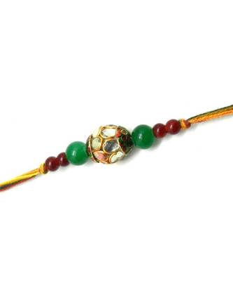 Multicolor Jewellery Designer Fancy Stylish Beautiful Rakhi For Brother 2