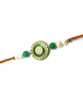 Multicolor Jewellery Designer Fancy Stylish Beautiful Rakhi For Brother 2