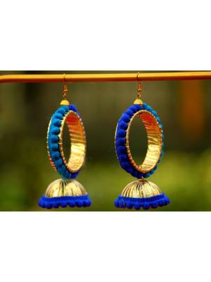 Blue earrings 2