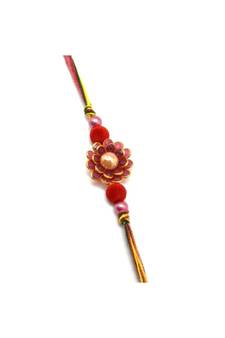 Multicolor Jewellery Designer Fancy Stylish Beautiful Rakhi For Brother