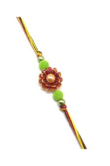 Multicolor Jewellery Designer Fancy Stylish Beautiful Rakhi For Brother