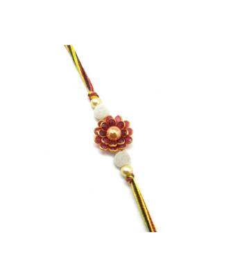 Multicolor Jewellery Designer Fancy Stylish Beautiful Rakhi For Brother 1