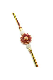 Multicolor Jewellery Designer Fancy Stylish Beautiful Rakhi For Brother