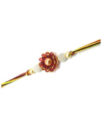 Multicolor Jewellery Designer Fancy Stylish Beautiful Rakhi For Brother 2