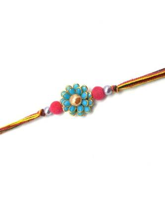 Multicolor Jewellery Designer Fancy Stylish Beautiful Rakhi For Brother 2
