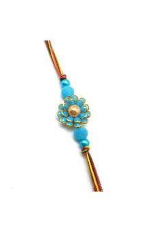 Multicolor Jewellery Designer Fancy Stylish Beautiful Rakhi For Brother