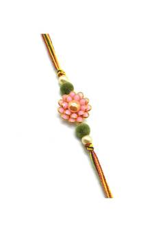 Multicolor Jewellery Designer Fancy Stylish Beautiful Rakhi For Brother